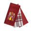 Super Absorbent 3 pack Cotton Tea Towels - Kitchen Utensils
