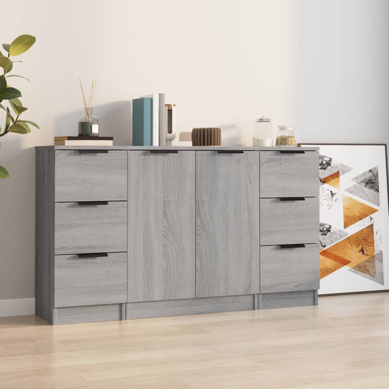 Waddington 120cm Sideboard, Grey