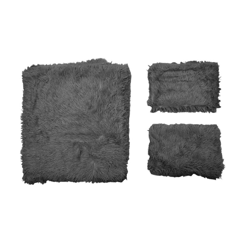 Bed Frame Brackets, Dark Grey