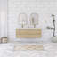 Ensemble de meuble-lavabo mural 59 po avec plateau en résine 59 po-67755682-67755684