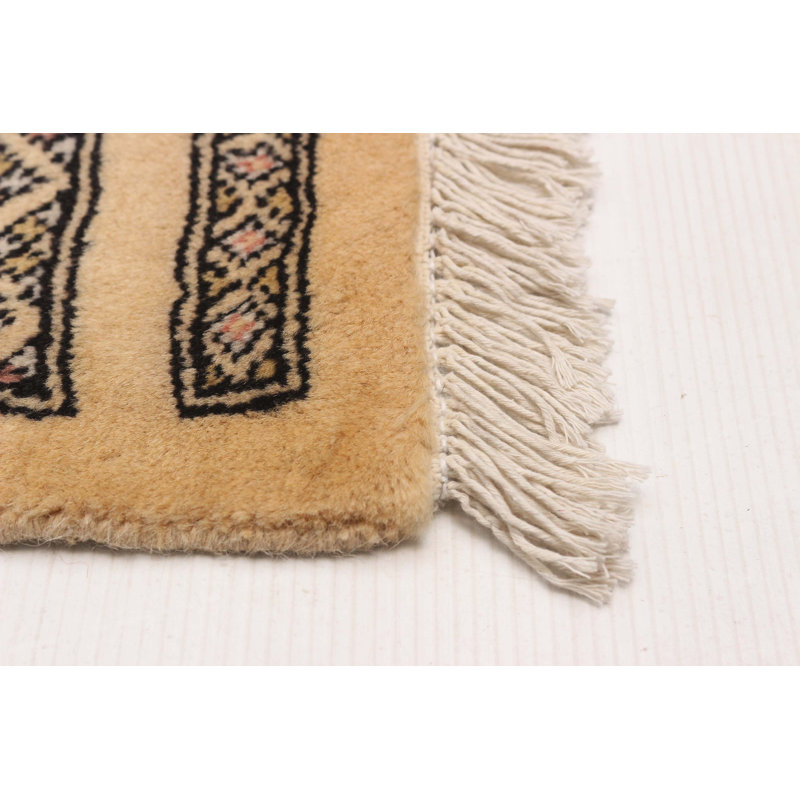 Tapis beige Finest Peshawar Bokhara 8 pi 3 po x 11 pi 11 po