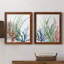 Océan jardin I - ensemble de 2 reproductions d'art-897763937-897763941-838588974