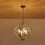 Lustre en cristal 4 lumières à intensité variable