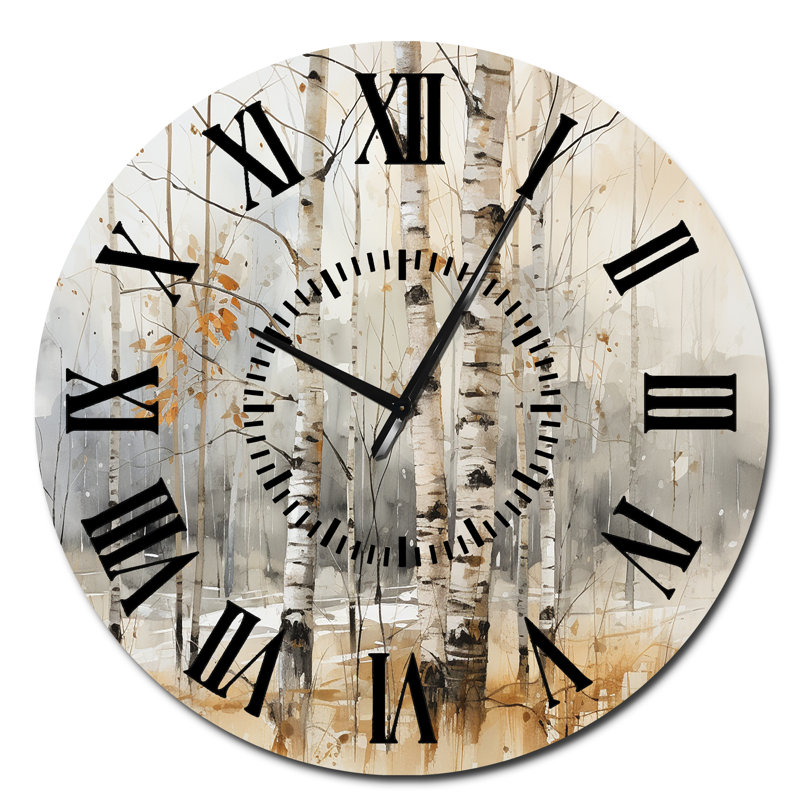 Horloge murale Winter, Surdimensionné