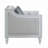 Branson Loveseat  Light Gray Linen