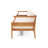 Adelayda Acacia Wood 3-Seater Sofa-1546503467