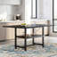 Metal Base Dining Table-1298882707