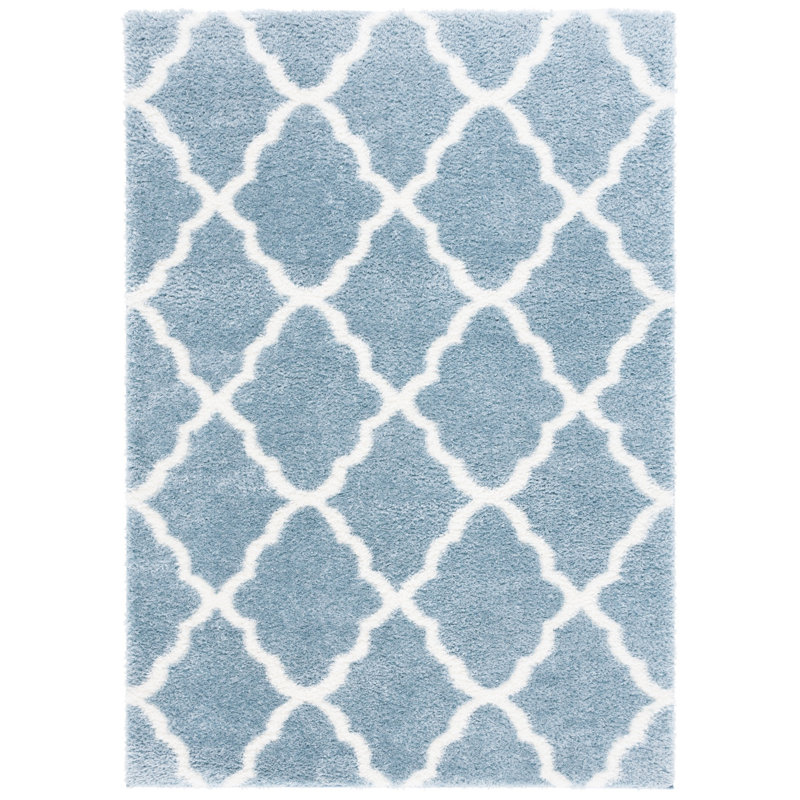 Tahoe Shag Performance Geometric Rug, Rectangle 5' x 7'