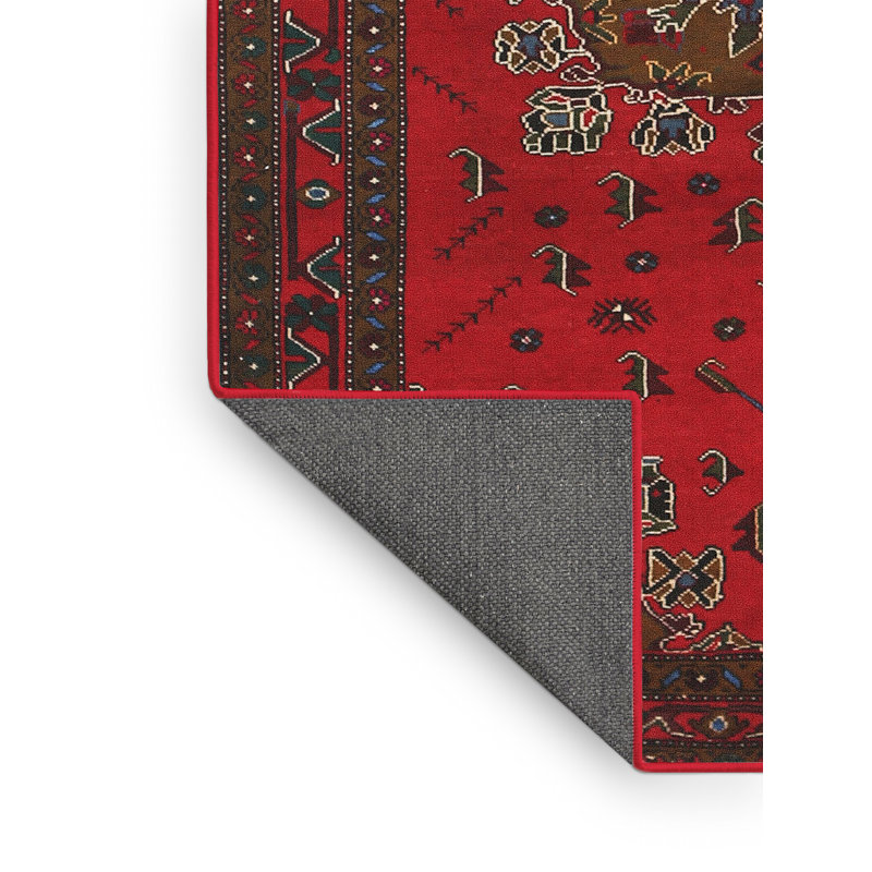 Tapis rouge à motif sud-ouest, Rectangle 6 pi x 9 pi