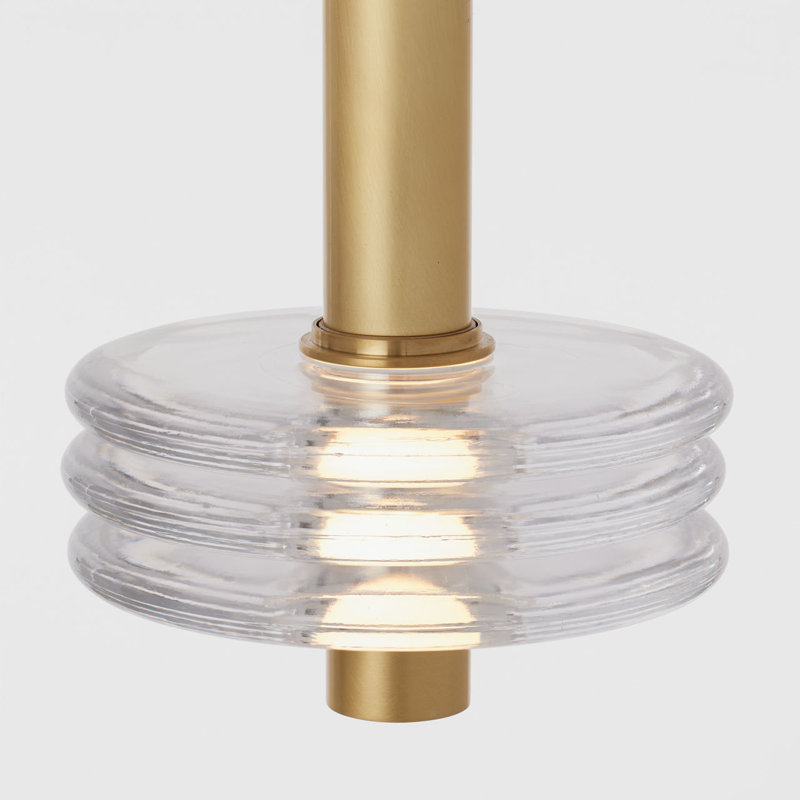 Laurel Pendant, 79.8" H x 8" W x 8" D