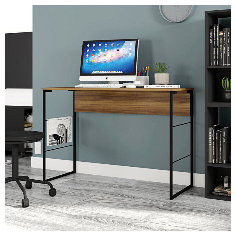 Bureau, Chêne / noir