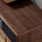 Italian style light luxury solid wood TV stand