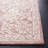 Teasdale Oriental Handmade Tufted Wool Area Rug in Pink/Ivory-103955385