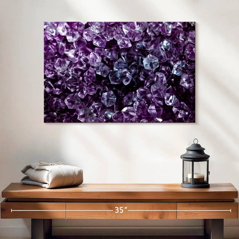 Alvord Purple Plastic, 16" H x 24" W