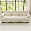 Canapé modulaire 3 places avec motif capitonné et tissu chenille-1145926662-1145926656