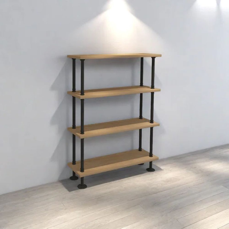 Simple and high-quality bookcase, (4 Shelves) 42.5"H x 31.4"W x 11.8"D