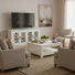 Weddel Basilico Transitional 2 Piece Living Room Media And Coffee Table Set