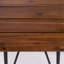 Table basse industrielle en bois et métal avec table d'appoint