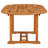 Patio Table 78.7"x39.4"x29.5" Solid Wood Eucalyptus