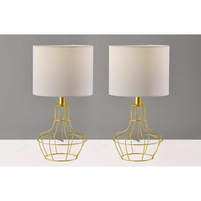 Lampe de table en métal Wadaan