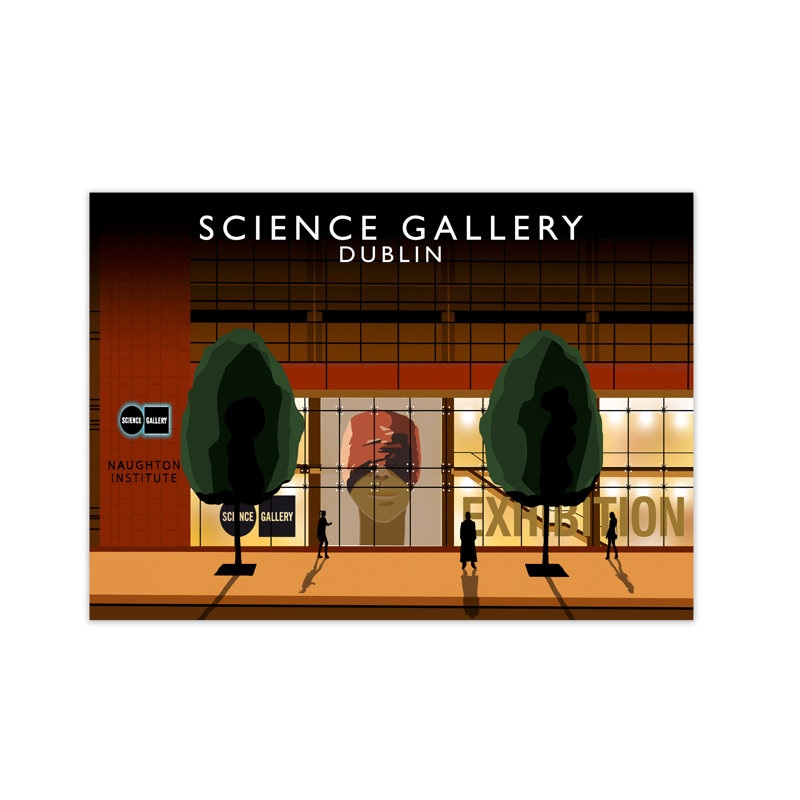 Science Gallery Dublin by Richard O'Neill - Print, 42 cm H x 59.4 cm W x 3 cm D
