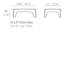Solid Plastic/Resin Coffee Table-49197451-49197453