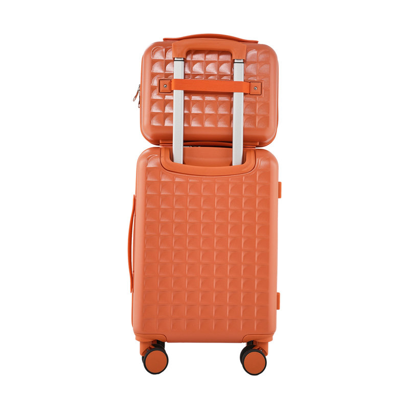 2-Piece Hard Shell Travel Suitcases Luggage Set