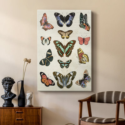 Flutterbys I -Custom Wrapped Gallery Cavas