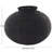 Lulubelle Metal Handmade Wrapped Pot Decorative Black Vase