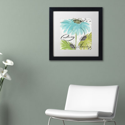 Jadaya «Daisy Morning II», impression encadrée