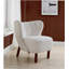 Fauteuil d'appoint en sherpa Zusud