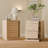 31.4" H Lockable Nightstand with NFC Hidden Cabinet and 4 Drawers