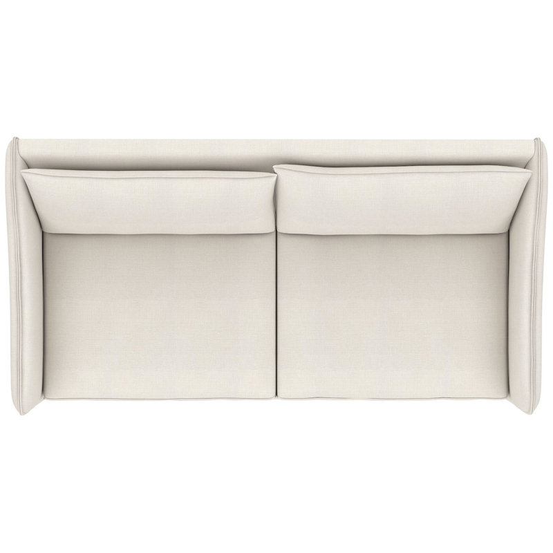 Monterey Patio Sofa with Cushions, White Linen 6016-000