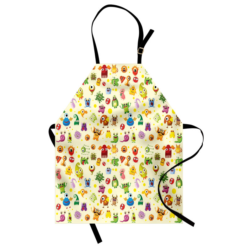 Multicolore tablier de préparation pour enfants
