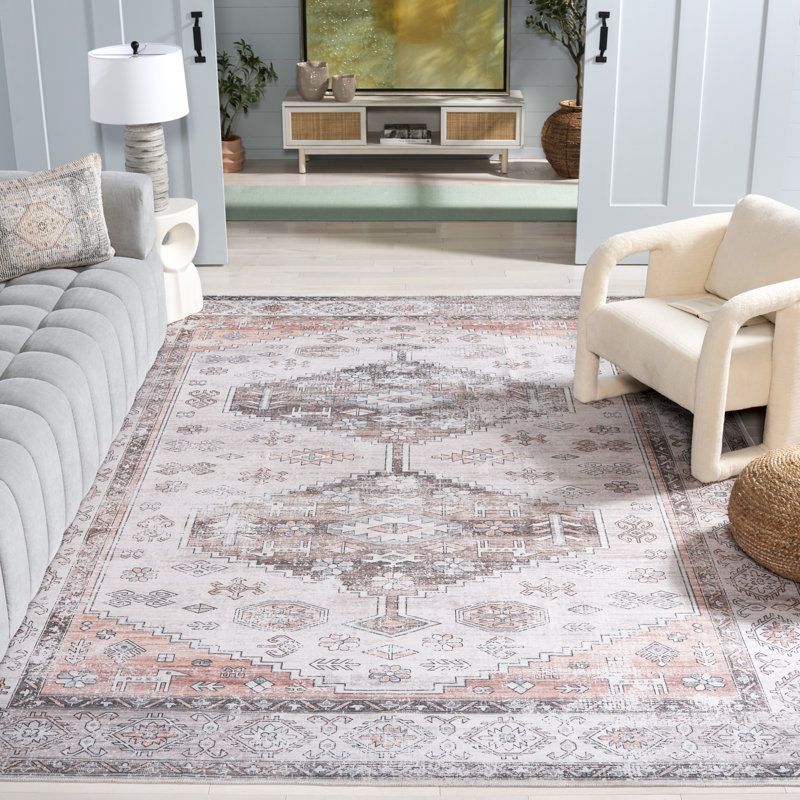 Tapis Alisha avec envers antidérapant, Rectangle 8 pi x 10 pi