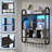 4 Tier Modern Floating Windowsill Wall Shelf-1522343511