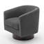 Bennett 72.1Cm Wide Swivel Barrel Chair-888089395