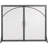 Danilla 1 Panel Metal Fireplace Screen
