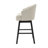 Conny  32.09'' Seat Height Transitional Upholstered Swivel Bar Height Stool with Button Tufting, Nailhead Trim & Solid Wood Frame for Kitchen Island & Home Bar