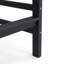 Chaise de bar durable en PEHD Adirondack avec accoudoirs, style moderne pour l'extérieur