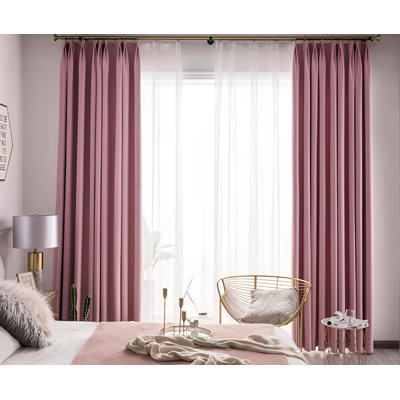 Nazila Room Darkening Curtain Single Panel