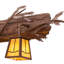 Rustic Lodge 2 - Light Armed Sconce