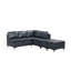 Ensemble de fauteuils inclinables pour canapé en L