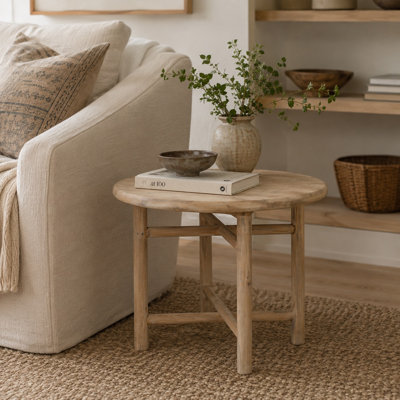 Table de bout en bois massif