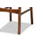 Goguen Justin Sand Fabric Upholstered And Walnut Brown Finished Wood 2-Piece Bar Stool Set-138613225