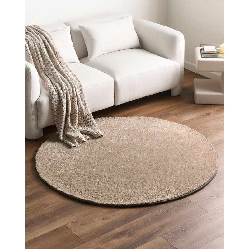 Tandeka Round 140 cm x 140 cm Shag