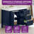 42" Bathroom Vanity With Resin Sink Set-1926254672