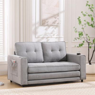 {Vidéo fournie} Canapé-lit convertible 3-en-1 pour futon