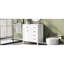 Armoire de salle de bain blanche 36 po - autoportante avec lavabo en céramique, tiroirs, lavabo-108207019-108207023