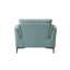 Chaise d'appoint Decker avec pieds en métal